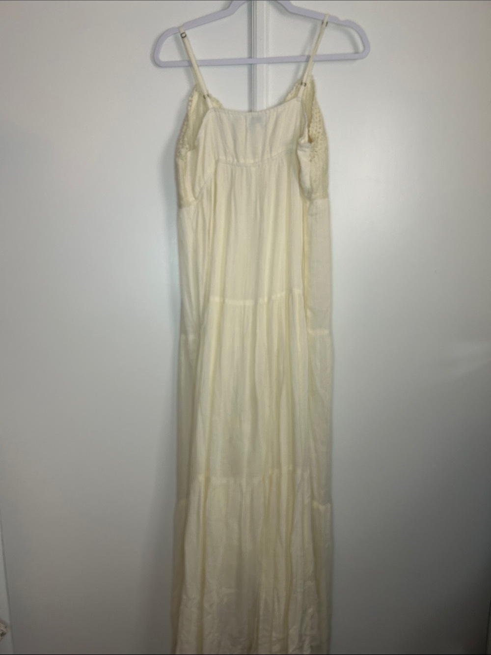 Crochet Top Flowy Maxi Dress - Picture 8 of 8
